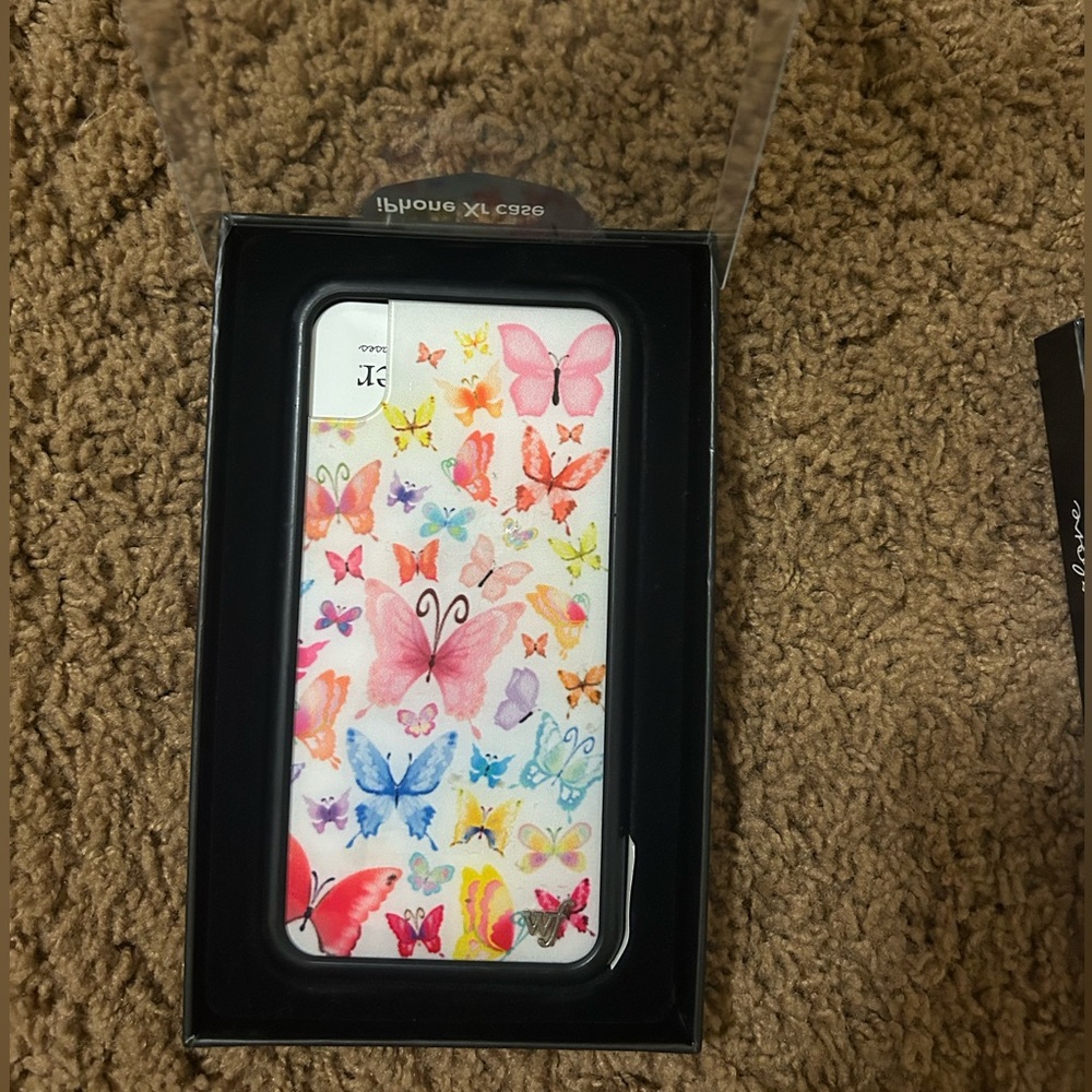 Wildflower Butterfly phone case